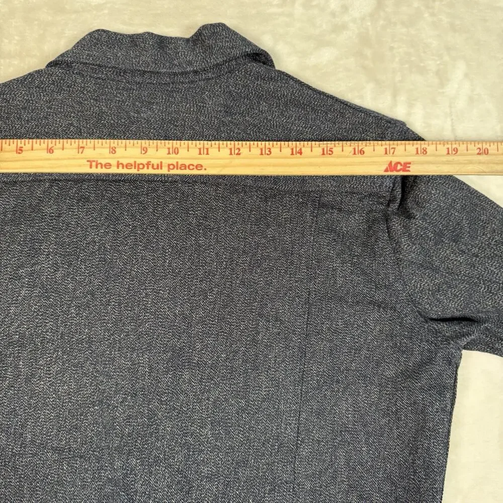 3Sixteen Ranch Jacket Mens Size Small Denim Selvedge Salt Pepper Barn - Picture 9 of 13